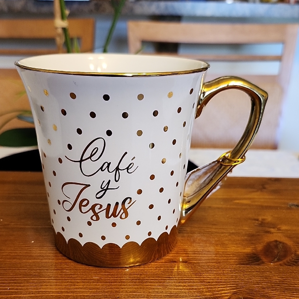 Strawberry Street Cafe Y Jesus Coffe/Tea Cup